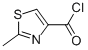 Structure of 2-methyl-1,3-thiazole-4-carbonyl chloride