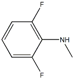 Structure of Benzenamine, 2,6-difluoro-N-methyl-