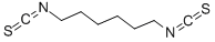 Structure of 1,6-HEXANE DIISOTHIOCYANATE