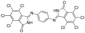 Structure of Pigment Yellow 110