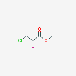 Structure of METHYL 3-CHLORO-2-FLUOROPROPANOATE