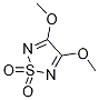 3,4-二甲氧基-1,2,5-噻二唑 1,1-二氧化物结构式