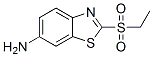 2-(ethylsulphonyl)benzothiazol-6-amine结构式