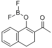 1-(1-(DIFLUOROBORYL)OXY-3,4-DIHYDRO-NAPHTHALEN-2-YL)-ETHANONE INNER COMPLEX结构式