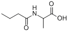 Structure of 2-BUTYRYL AMINO PROPIONIC ACID