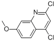 Structure of 2,4-Dichloro-7-methoxyquinoline