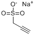 Structure of Sodium propynesulfonate