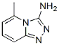 3-Amino-5-methyl-1,2,4-triazolo[4,3-a]pyridine结构式