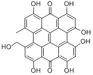 Structure of Pseudohypericin