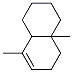 Structure of 1,2,3,4,4a,5,6,8a-Octahydro-4a,8-dimethylnaphthalene