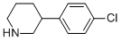 Structure of 3-(4-chlorophenyl)piperidine