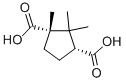 Structure of (1S,3R)-1,2,2-TRIMETHYL-1,3-CYCLOPENTANEDICARBOXYLIC ACID