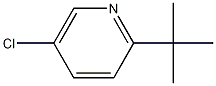 2-tert-butyl-5-chloropyridine结构式