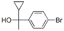 4-bromo-alpha-cyclopropyl-alpha-methylbenzyl alcohol结构式