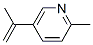 Structure of 5-isopropenyl-2-methylpyridine