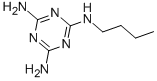2,4-二氨基-6-正丁氨基-1,3,5-三嗪结构式