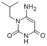 Structure of 4-Amino-3-isobutylpyrimidine-2,6-dione