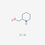 2-Piperidinemethanol, hydrochloride结构式