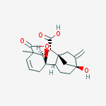 Structure of Gibberellin  A5