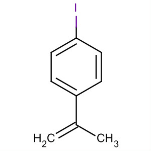 Structure of Benzene, 1-iodo-4-(1-methylethenyl)-