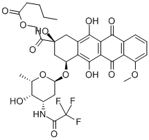 Structure of Valrubicin
