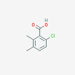 Structure of 6-chloro-2,3-dimethylbenzoic acid