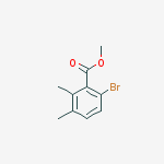 Methyl 6-bromo-2,3-dimethylbenzoate结构式