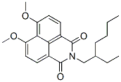 Structure of 2-(2-ethylhexyl)-6,7-dimethoxy-1H-benz[de]isoquinoline-1,3(2H)-dione