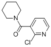 Structure of 2-CHLORO-3-(PIPERIDIN-1-YLCARBONYL)PYRIDINE