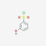 Structure of M-HYDROXYBENZENESULPHONYL CHLORIDE