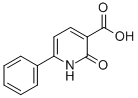 Structure of 2-OXO-6-PHENYL-1,2-DIHYDRO-PYRIDINE-3-CARBOXYLIC ACID