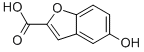 Structure of 5-HYDROXY-1-BENZOFURAN-2-CARBOXYLIC ACID