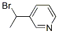 3-(1-Bromoethyl)pyridine结构式