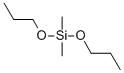 Structure of dimethyldi(1-propoxy)silane