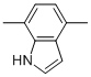 Structure of 4,7-DIMETHYLINDOLE