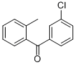 Structure of 3-CHLORO-2-METHYLBENZOPHENONE
