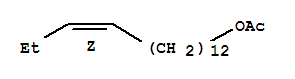 (13Z)-Hexadec-13-en-1-yl acetate结构式