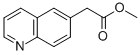 Structure of METHYL 6-QUINOLINEACETATE