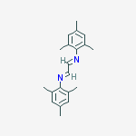 Benzenamine, N,N'-1,2-ethanediylidenebis[2,4,6-trimethyl-结构式