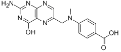 Structure of 4-[Methyl[(2-amino-4-hydroxypteridine)-6-ylmethyl]amino]benzoic acid