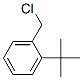 Structure of 1-(chloromethyl)-2-tert-butyl-benzene