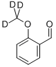 2-Methoxy-d 3-benzaldehyde结构式