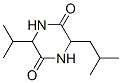 Structure of 3-Isopropyl-6-(2-methyl-propyl)-2,5-piperazinedione