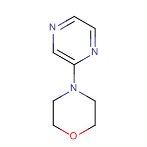 Chemical structure of Morpholine, 4-pyrazinyl-