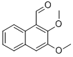 Structure of 2 3-DIMETHOXY-1-NAPHTHALDEHYDE  97