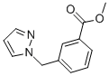 METHYL 3-(1H-PYRAZOL-1-YLMETHYL)BENZOATE结构式