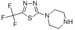 Structure of 1-(5-Trifluoromethyl[1,3,4]thiadiazol-2-yl)piperazine