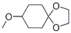 8-Methoxy-1,4-dioxaspiro[4.5]decane结构式