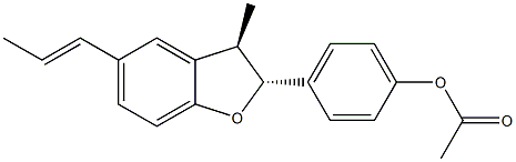 Structure of (+)-Conocarpan acetate
