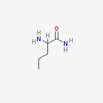 Pentanamide, 2-amino-结构式